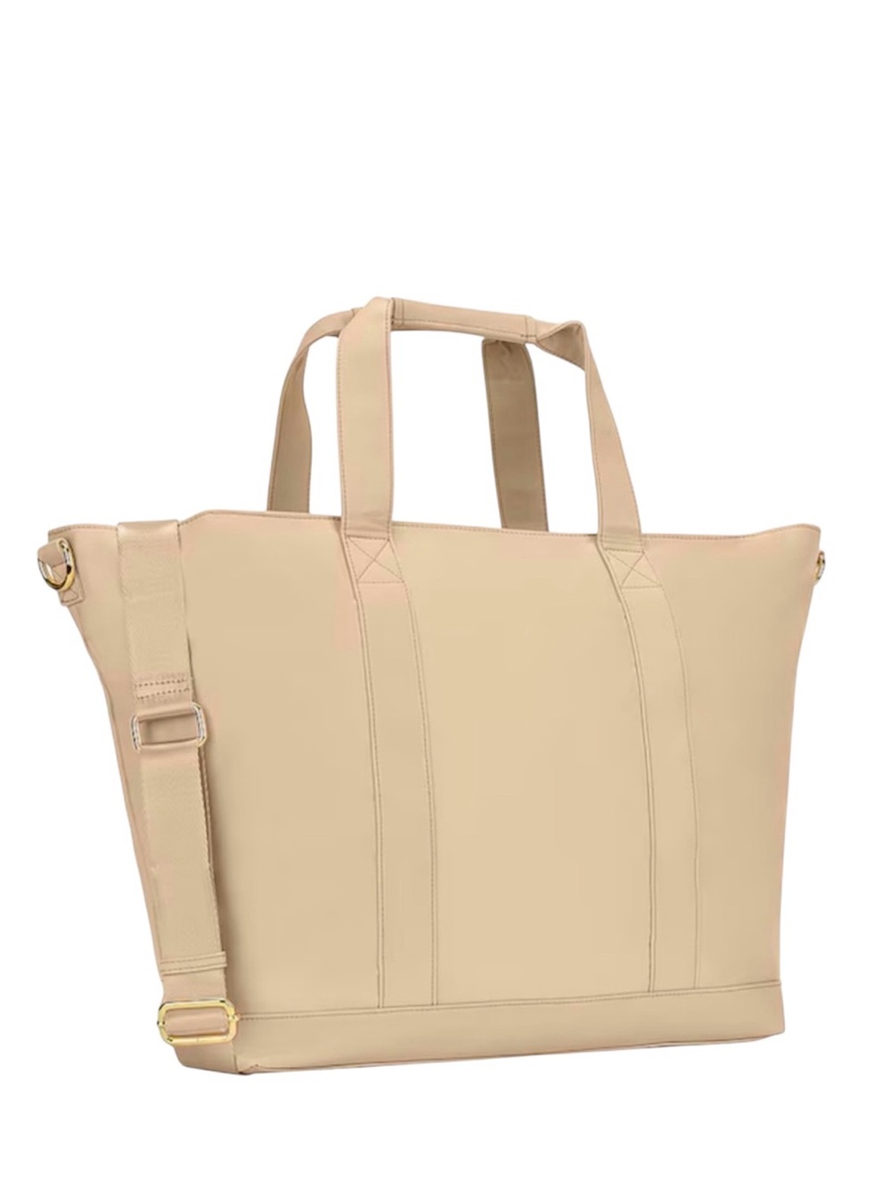 NWT: Stoney Clover Lane Classic Tote Bag in Sand color